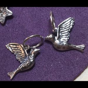 Dove Charm Sterling Silver .925